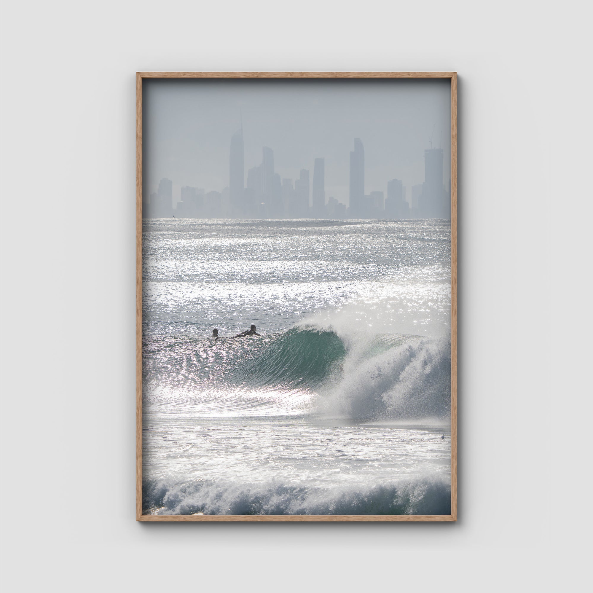 Kirra Wave Cyclone Swell - Fine Art Print Tidaltones