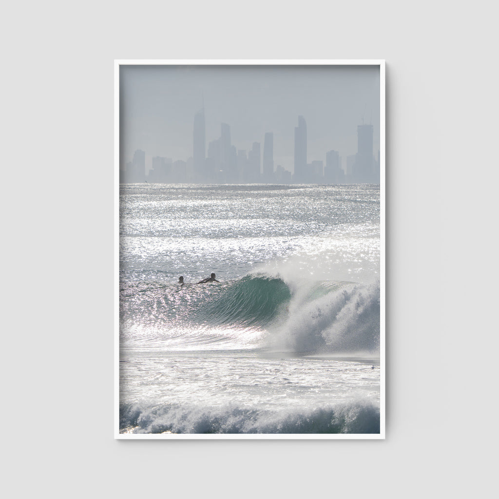 Kirra Wave Cyclone Swell - Fine Art Print Tidaltones