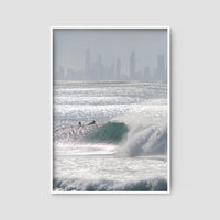 Kirra Wave Cyclone Swell - Fine Art Print Tidaltones