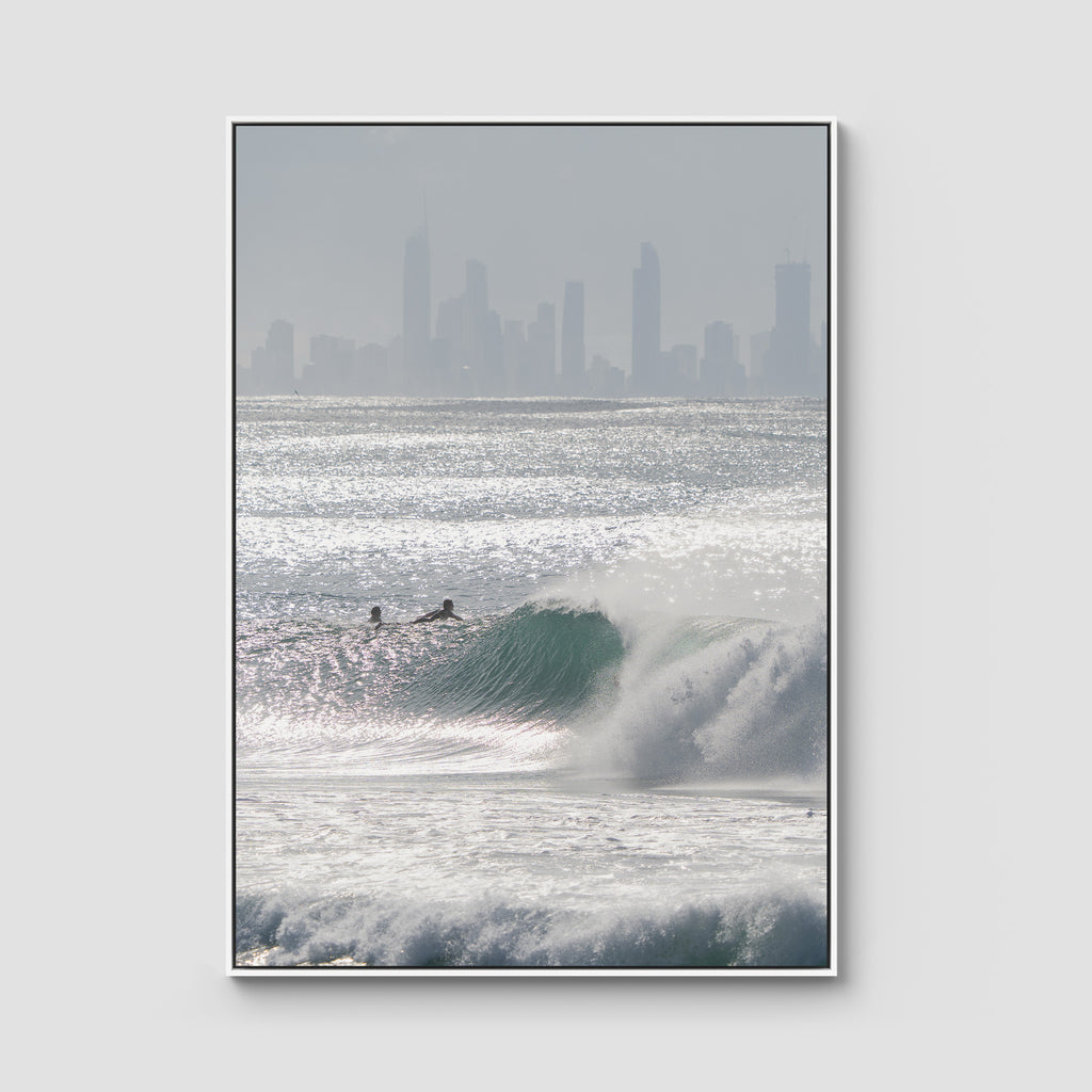 Kirra Wave Cyclone Swell - Fine Art Print Tidaltones