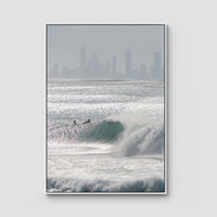 Kirra Wave Cyclone Swell - Fine Art Print Tidaltones