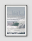 Kirra Wave Cyclone Swell - Fine Art Print Tidaltones