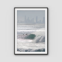 Kirra Wave Cyclone Swell - Fine Art Print Tidaltones