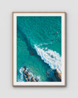 Currumbin Alley Top Down - Gold Coast - Art Print Tidaltones