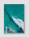 Currumbin Alley Top Down - Gold Coast - Art Print Tidaltones
