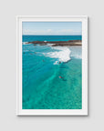 Snapper Fun Days - Gold Coast - Art Print - Traditional Frame - White - Portrait