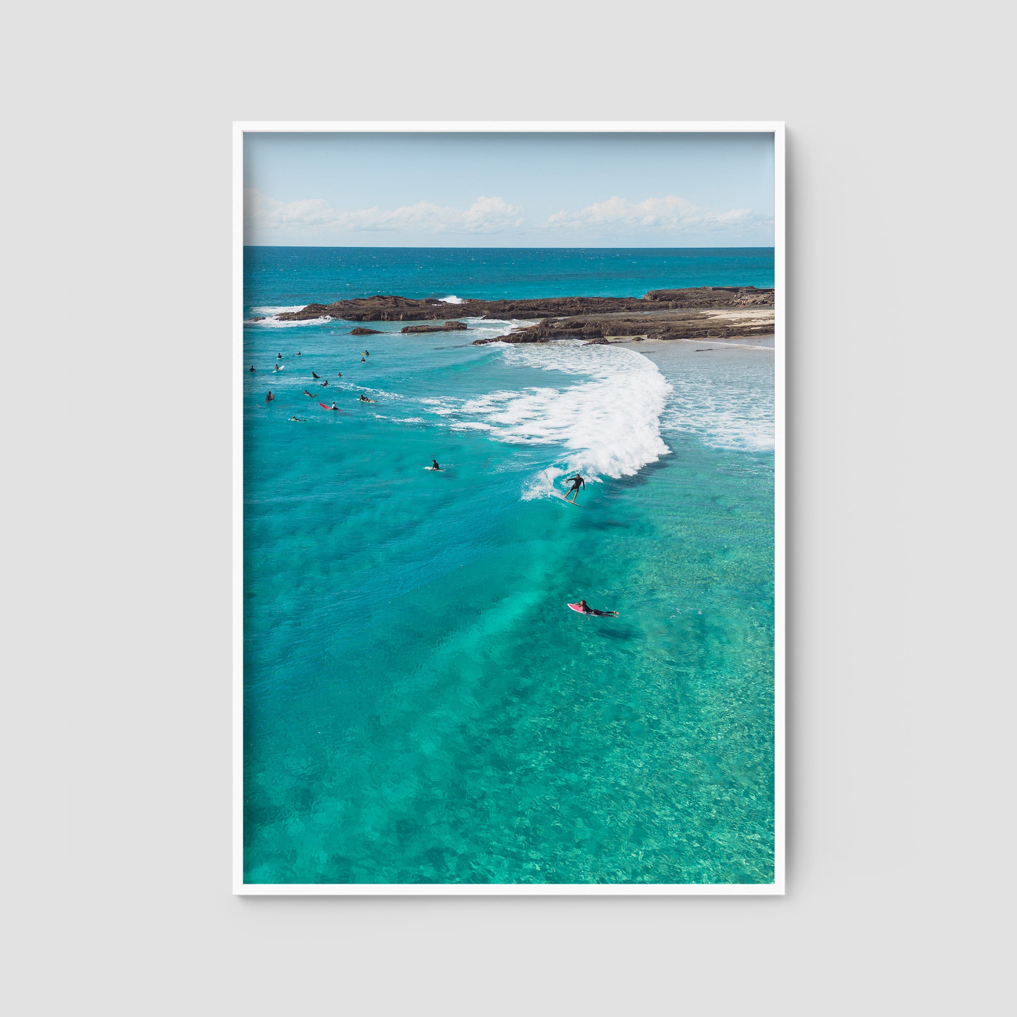 Currumbin Alley Waves - Gold Coast - Art Print Tidaltones