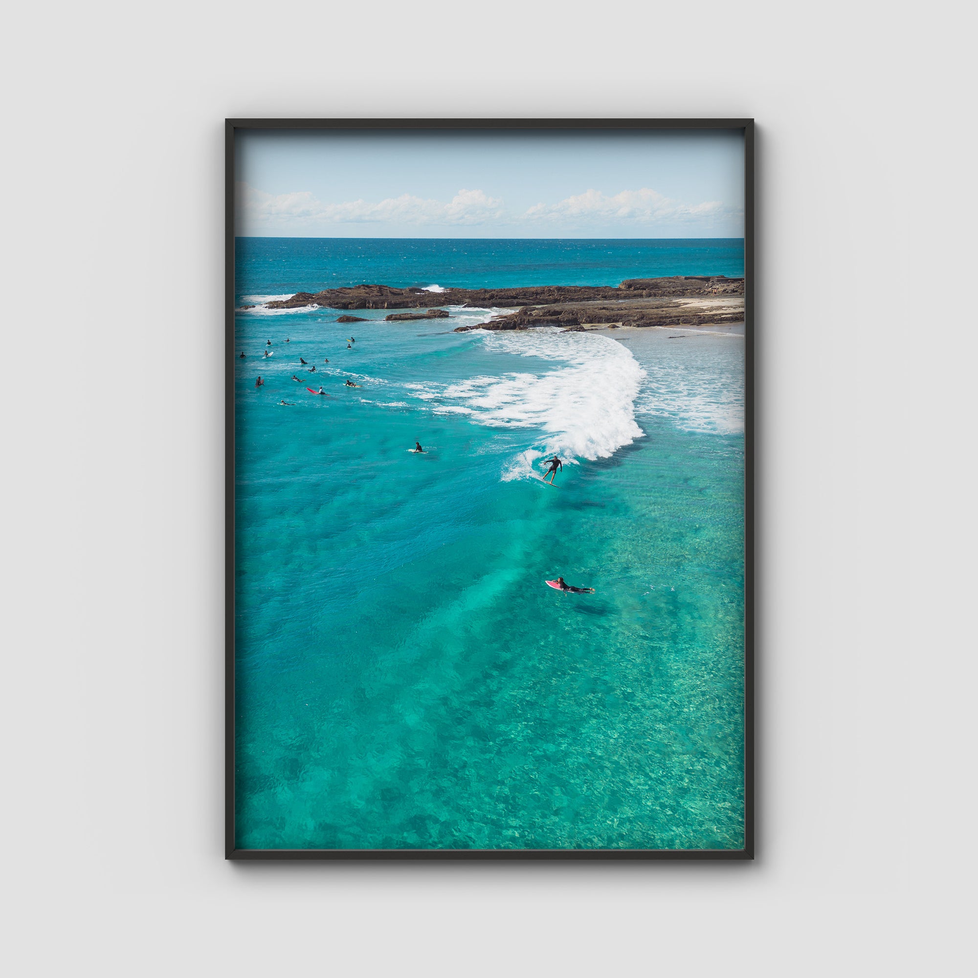 Currumbin Alley Waves - Gold Coast - Art Print Tidaltones