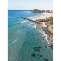 Kirra Aerial - Gold Coast - Art Print Tidaltones
