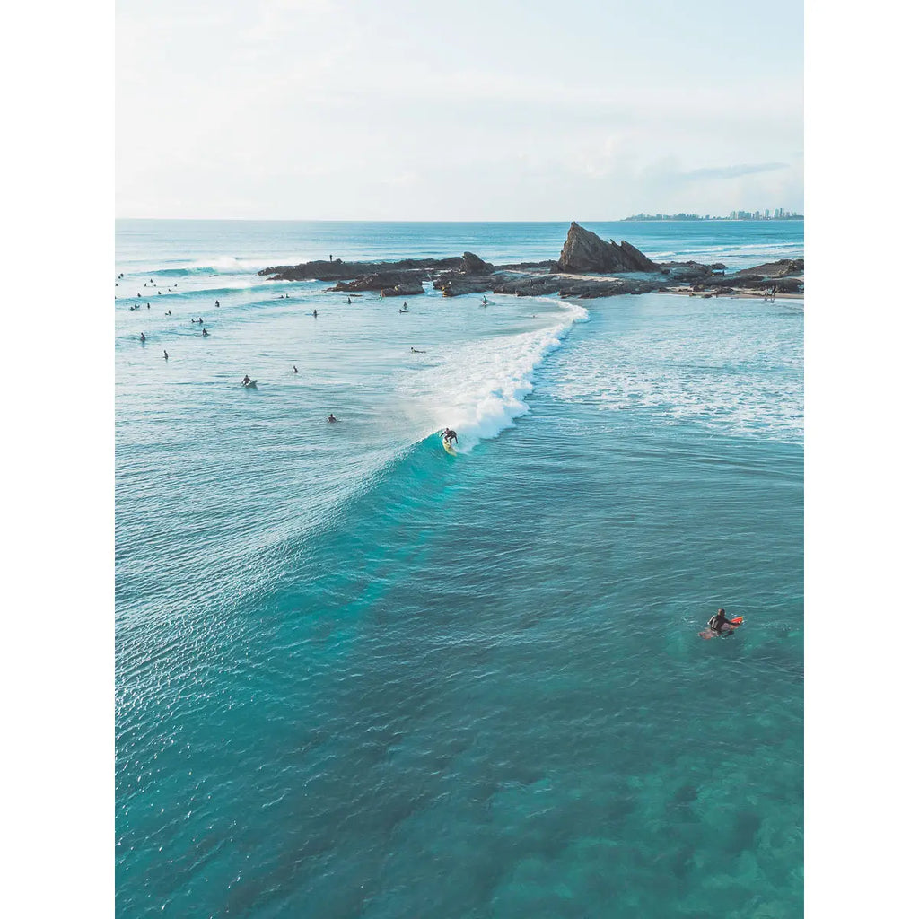 Currumbin Alley Waves - Gold Coast - Art Print Tidaltones