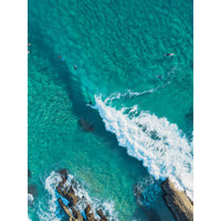 Currumbin Alley Top Down - Gold Coast - Art Print Tidaltones