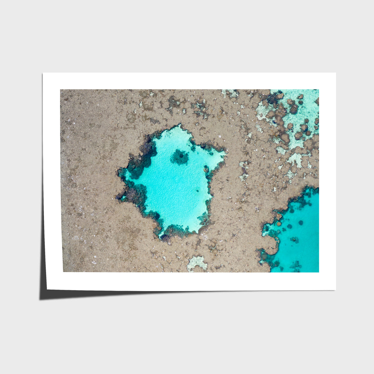 Reef Craters - Art Print - Fine Art Paper - Unframed Print - Landscape