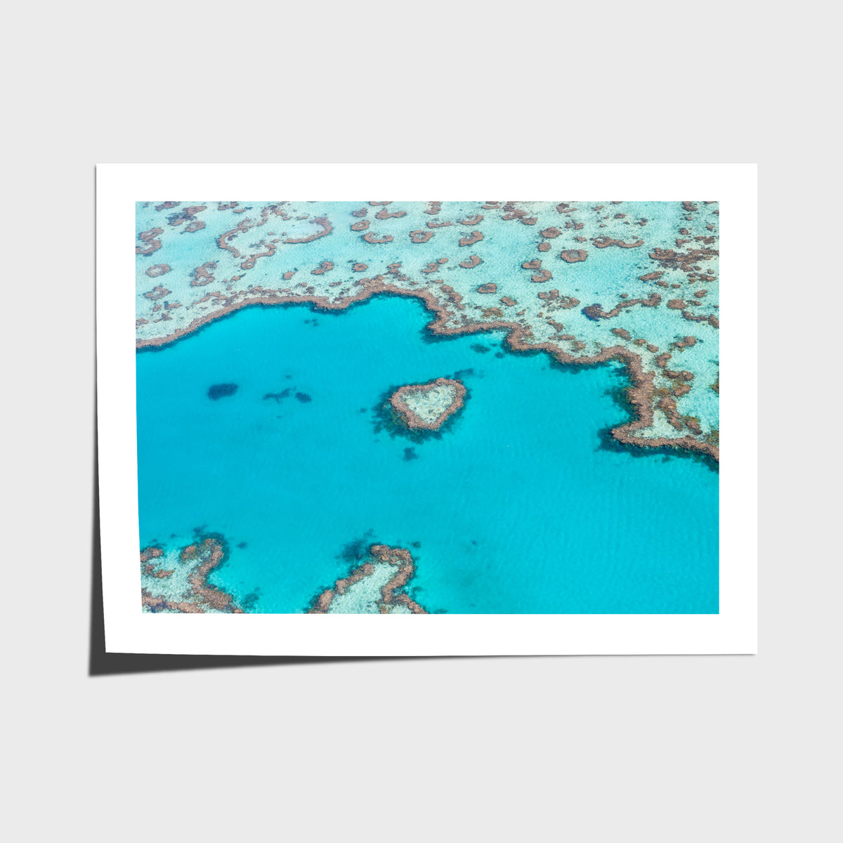 Heart Reef - Art Print - Fine Art Paper - Unframed Print - Landscape