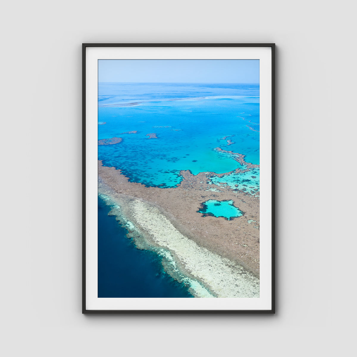 GBR Channel ii - Art Print - Traditional Frame - Black - Portrait