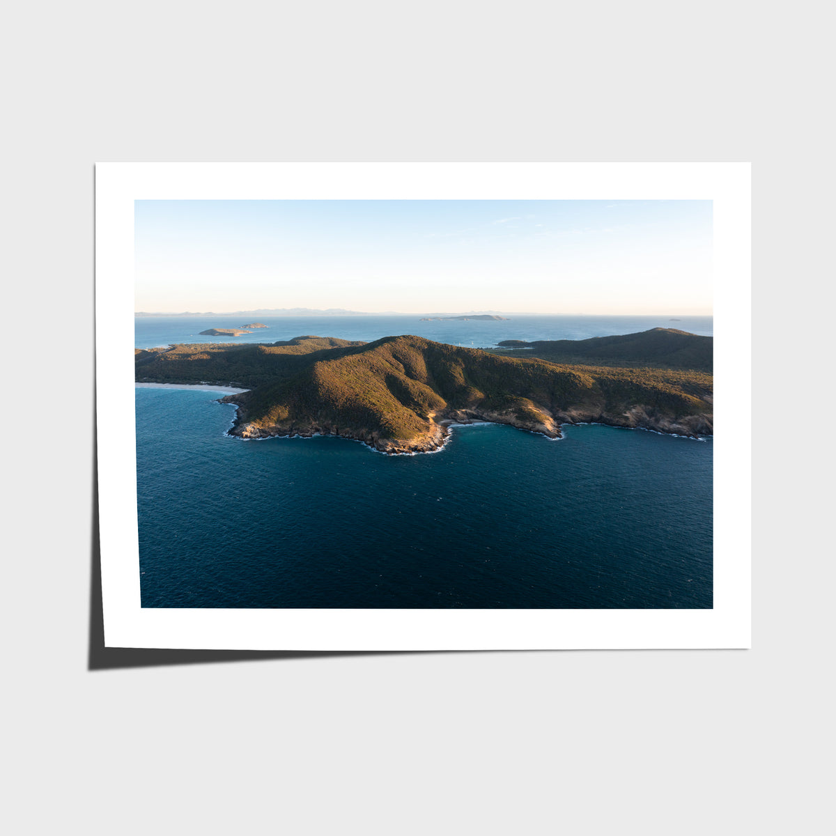 Great Keppel Island Aerial View - Art Print - Fine Art Paper - Unframed Print - Landscape