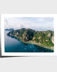 Koh Phi Phi Coastline - Art Print - Fine Art Paper - Unframed Print - Landscape