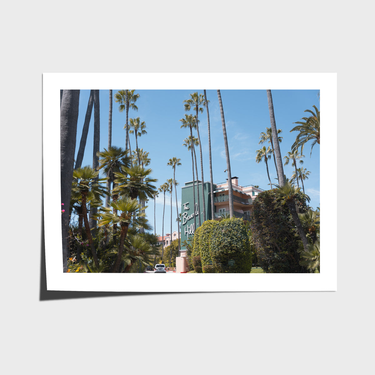 Beverly Hills Hotel - Art Print - Fine Art Paper - Unframed Print - Landscape