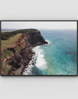 Edge of the Land - Lennox Head - Fine Art Print - Float Frame Canvas - Black - Landscape