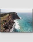 Edge of the Land - Lennox Head - Fine Art Print - Float Frame Canvas - White - Landscape