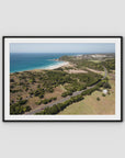 Coastal Road to Lennox - Fine Art Print - Traditional Frame - Black - Landscape