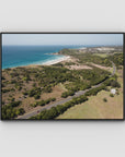 Coastal Road to Lennox - Fine Art Print - Float Frame Canvas - Black - Landscape