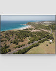 Coastal Road to Lennox - Fine Art Print - Float Frame Canvas - White - Landscape