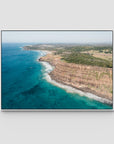 Lennox Headline - Fine Art Print - Float Frame Canvas - White - Landscape