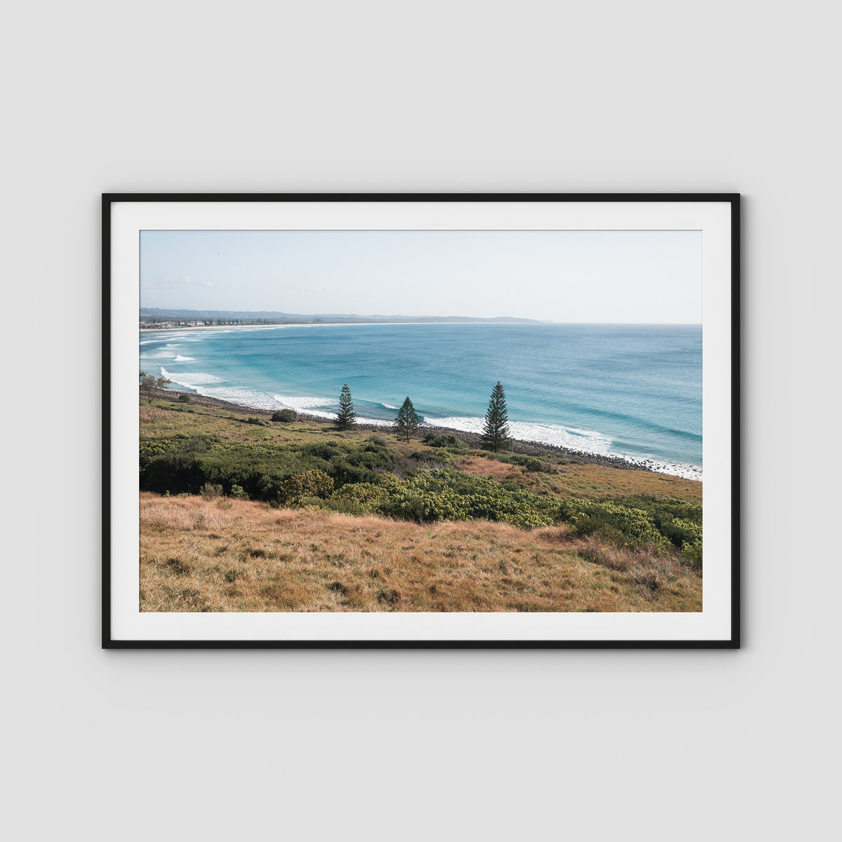 Lennox Ridge View - Fine Art Print - Traditional Frame - Black - Landscape