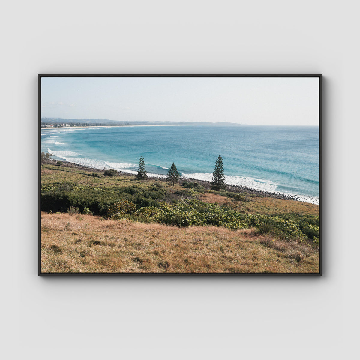 Lennox Ridge View - Fine Art Print - Float Frame Canvas - Black - Landscape