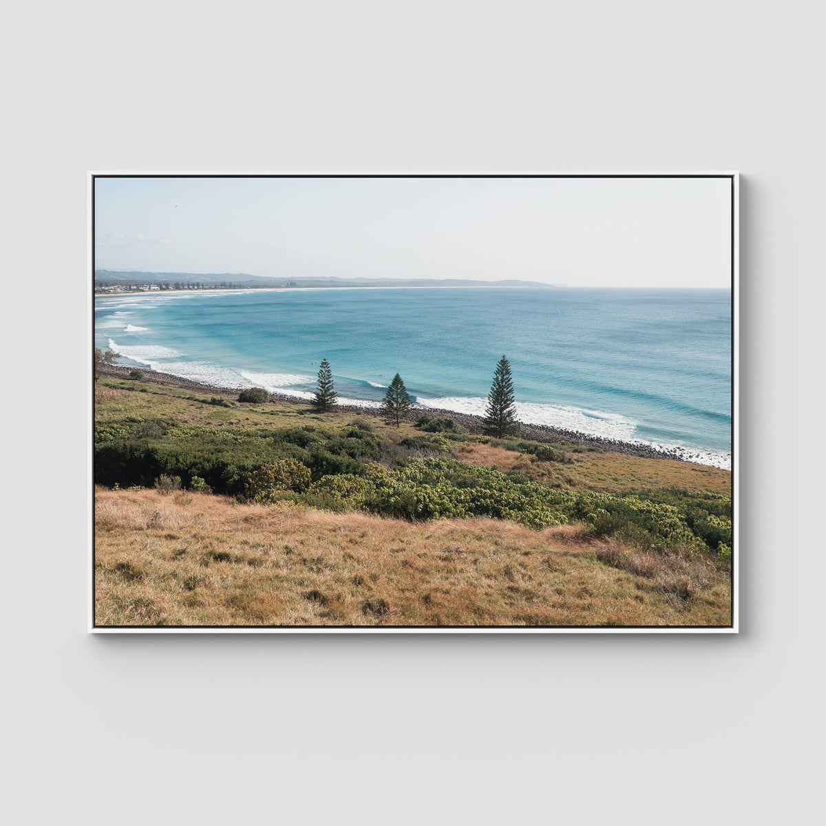 Lennox Ridge View - Fine Art Print - Float Frame Canvas - White - Landscape