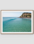 Lennox Peel - Fine Art Print - Traditional Frame - Raw Oak - Landscape