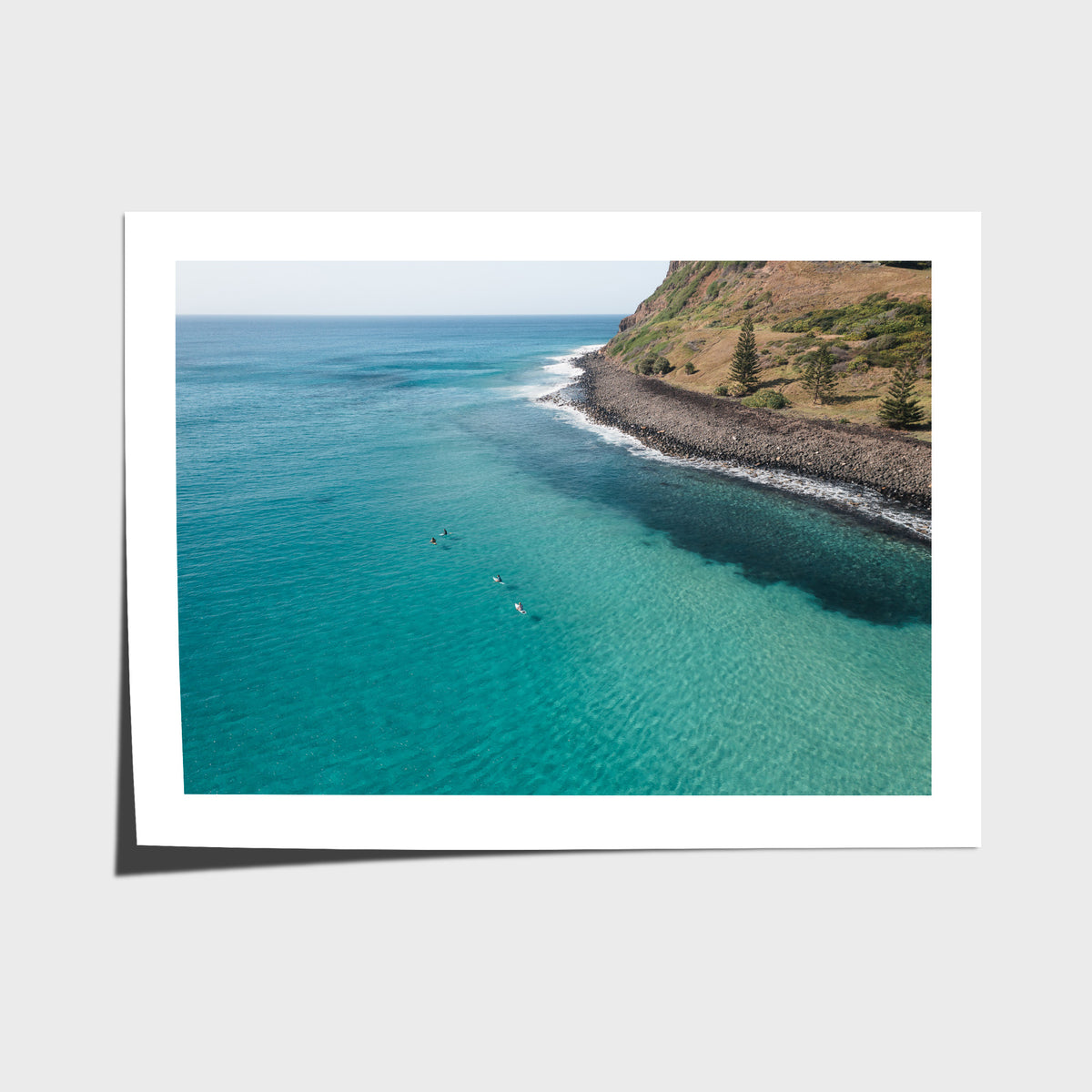 The Lineup - Lennox Head - Fine Art Print - Fine Art Paper - Unframed Print - Landscape