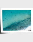 Turquoise Top Down - Lennox Head - Fine Art Print - Fine Art Paper - Unframed Print - Landscape