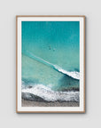 Lennox Top Down - Fine Art Print - Traditional Frame - Raw Oak - Portrait