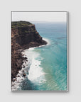 Edge of the Land - Lennox Head - Fine Art Print - Float Frame Canvas - White - Portrait