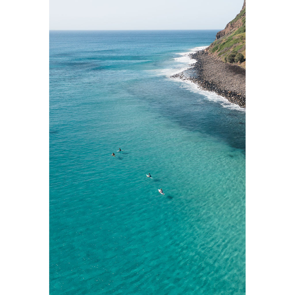 The Lineup - Lennox Head - Fine Art Print