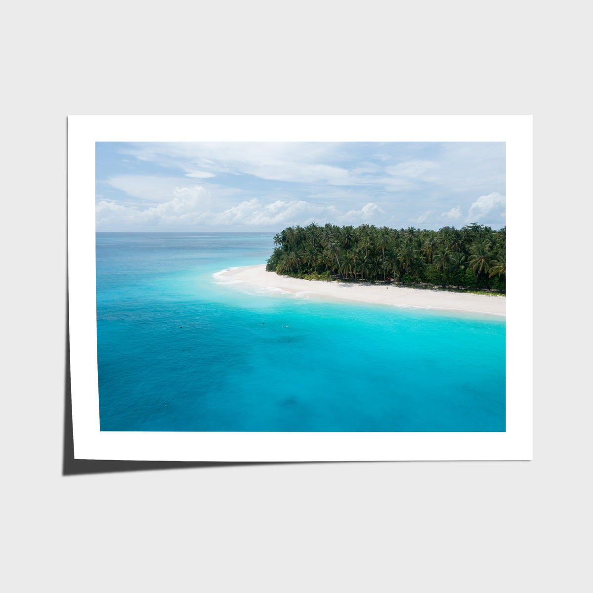 Island Blues - Mentawai - Art Print - Fine Art Paper - Unframed Print - Landscape
