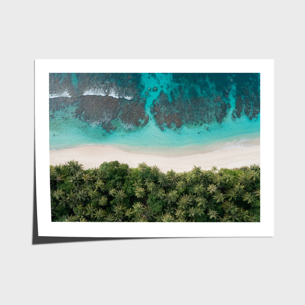 Island Symmetry - Mentawai - Art Print - Fine Art Paper - Unframed Print - Landscape