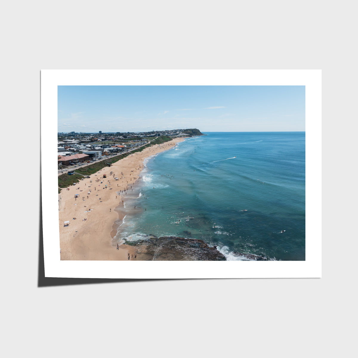 Merewether Lineup - Newcastle - Fine Art Print - Fine Art Paper - Unframed Print - Landscape