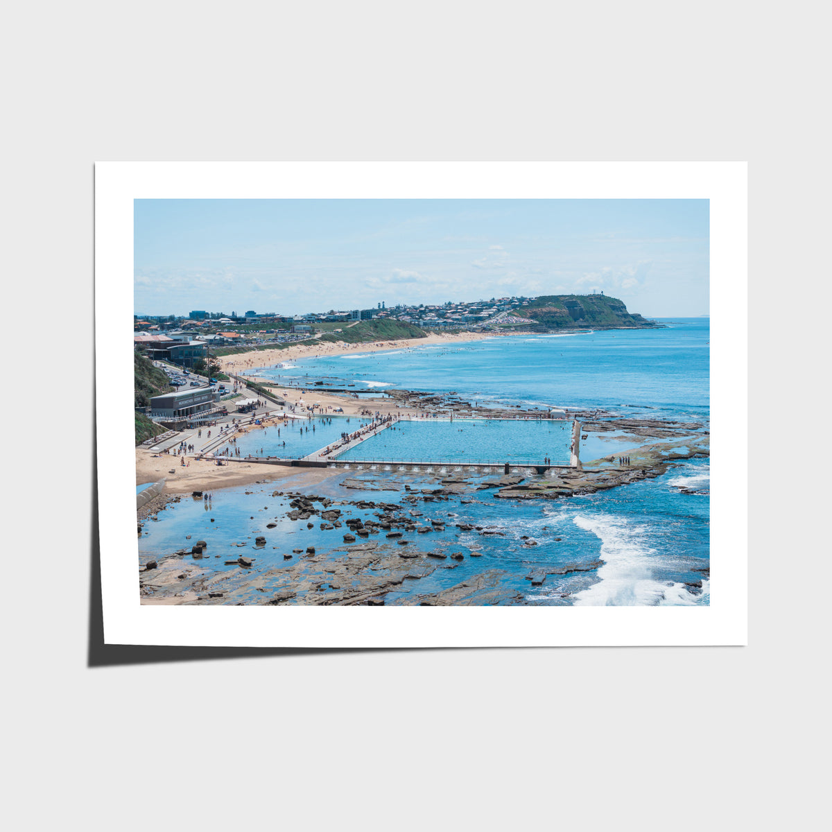 Merewether Oecan Baths - Fine Art Print - Fine Art Paper - Unframed Print - Landscape