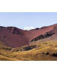 Red Mountains & Snow Caps - Peru - Fine Art Print