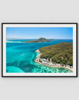 Tomaree ii - Port Stephens - Art Print - Traditional Frame - Black - Landscape