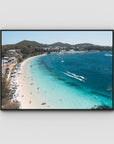 Nelson Bay Summer - Port Stephens - Art Print - Float Frame Canvas - Black - Landscape