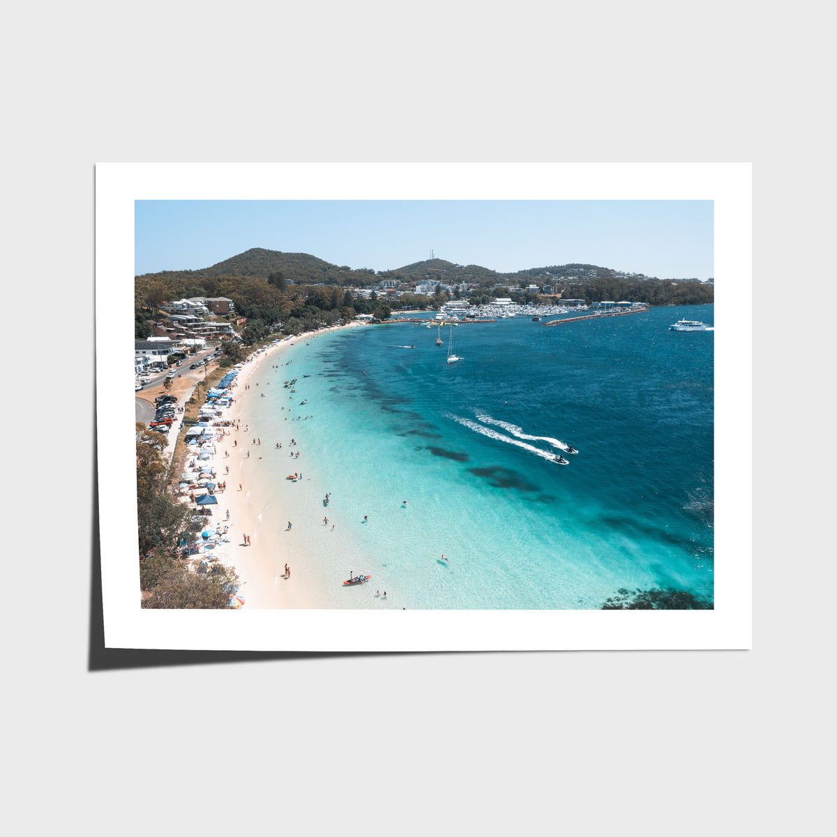 Nelson Bay Summer - Port Stephens - Art Print - Fine Art Paper - Unframed Print - Landscape