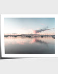 Corlette Boats Sunset - Port Stephens - Art Print - Fine Art Paper - Unframed Print - Landscape