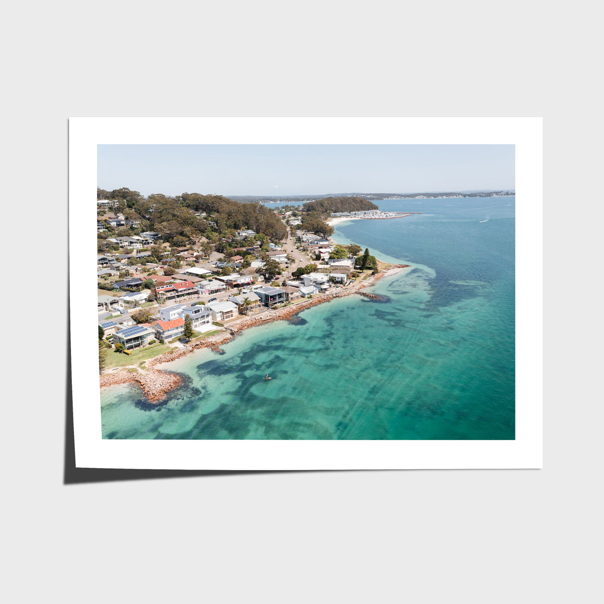 Corlette Aerial - Port Stephens - Art Print - Fine Art Paper - Unframed Print - Landscape