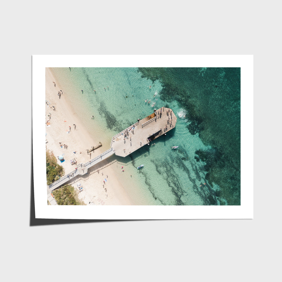 Shoal Bay Wharf - Port Stephens - Art Print - Fine Art Paper - Unframed Print - Landscape