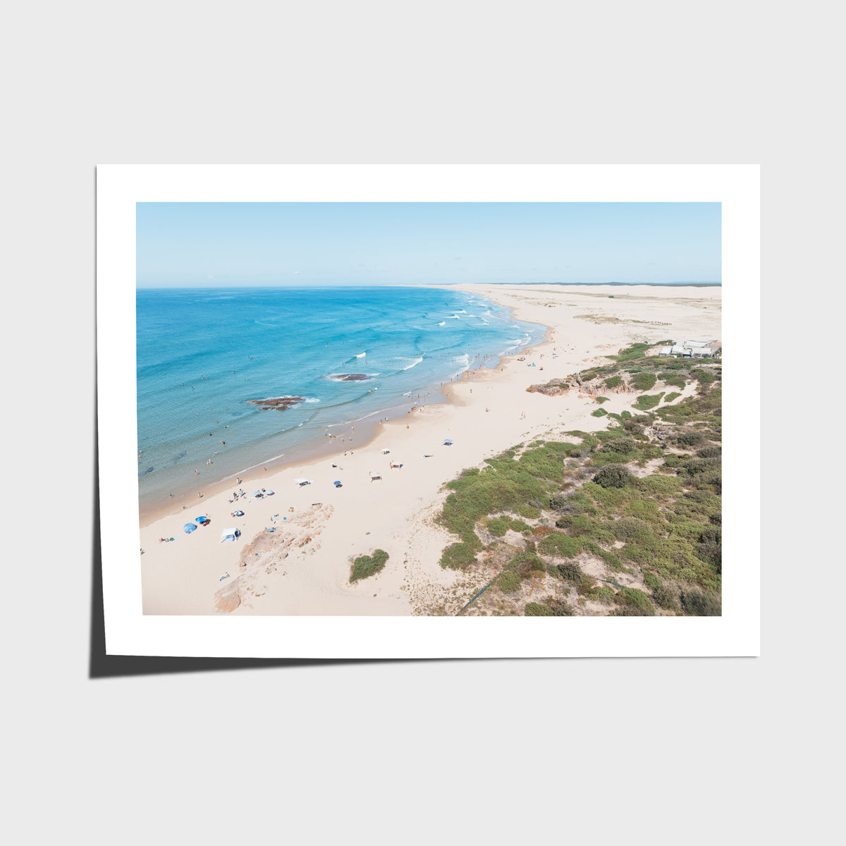 Birubi Beach Summer Days - Port Stephens - Art Print - Fine Art Paper - Unframed Print - Landscape