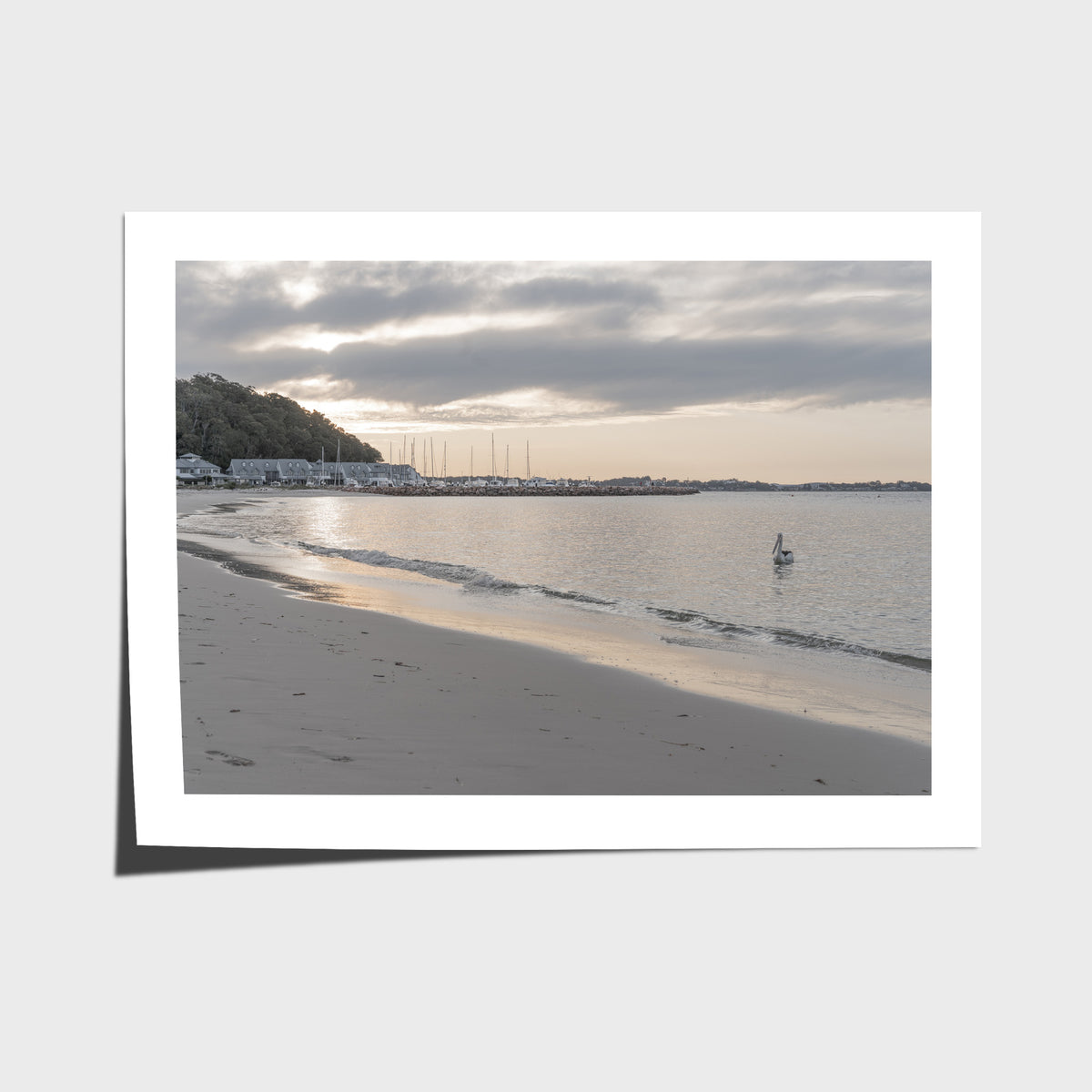 The Anchorage Corlette Sunset - Port Stephens - Art Print - Fine Art Paper - Unframed Print - Landscape