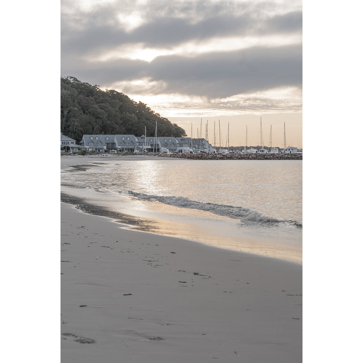 The Anchorage Corlette Sunset - Port Stephens - Art Print